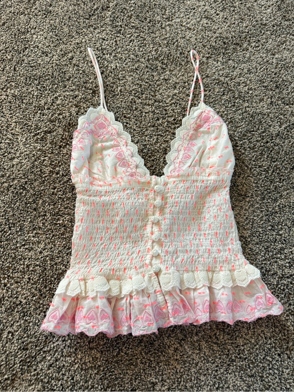 New Free People Love Letter Tank - Picture 3 of 8